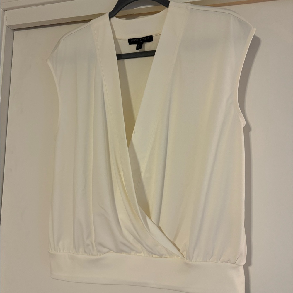 Banana Republic Cream Blouse